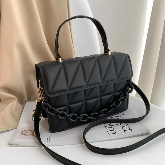 Dacida Trend Embroidered Thread Women Handbag Crossbody